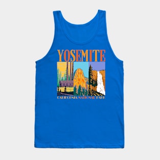 Yosemite National Park California Tank Top